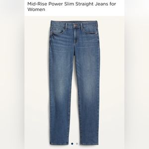Old Navy Power Slim Straight Jeans